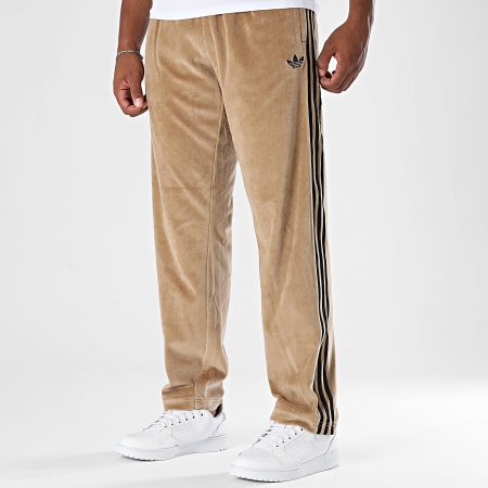 Adidas Originals - Pantalon Jogging Velours A Bandes SST Adicolor JX1556 Beige
