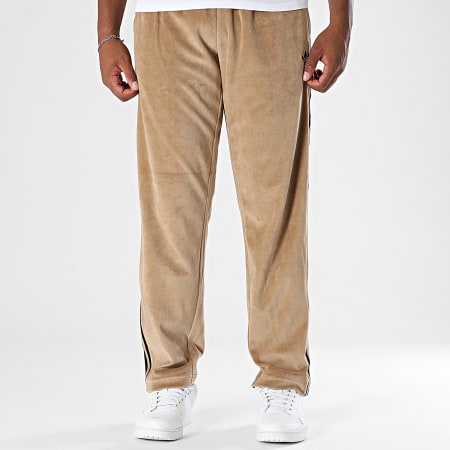 Adidas Originals - Pantalon Jogging Velours A Bandes SST Adicolor JX1556 Beige