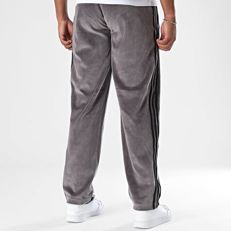 Adidas Originals - Pantalon Jogging Velours A Bandes SST Adicolor JX1557 Gris Anthracite