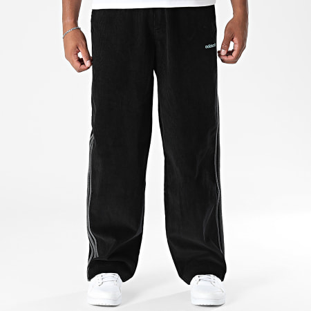Adidas Originals - Pantalon Jogging Velours Cotelé A Bandes Corduroy JX3107 Noir