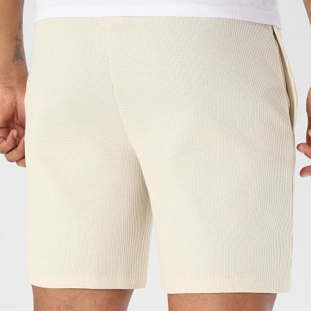 BOSS - Short Jogging Waffle 50535884 Beige Clair