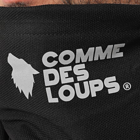 Comme Des Loups - Rever Reversible Neckwarmer Heather Grey Black