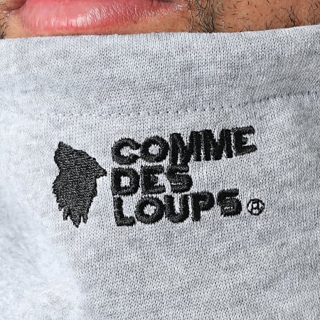 Comme Des Loups - Rever Reversible Neckwarmer Heather Grey Black