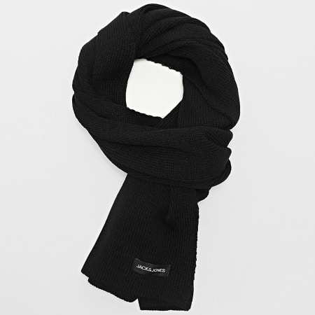 Jack And Jones Set de bufanda y gorro negro Ryses