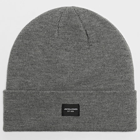 Jack And Jones - Lot Echarpe Et Bonnet Giftbox Gris
