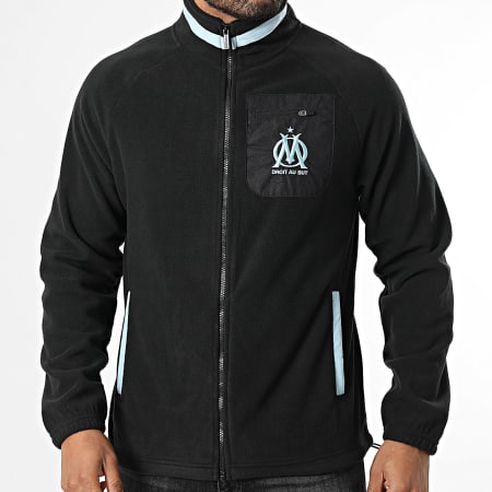 OM - Veste Polaire Zippée M25014 Noir