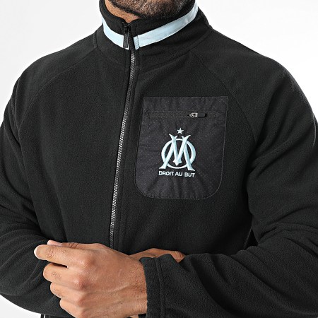 OM - Veste Polaire Zippée M25014 Noir