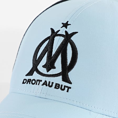 OM - Cappello Lifestyle M25037 Azzurro Bianco