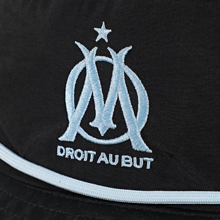 OM - Bob Large Logo M25026 Noir Bleu Clair