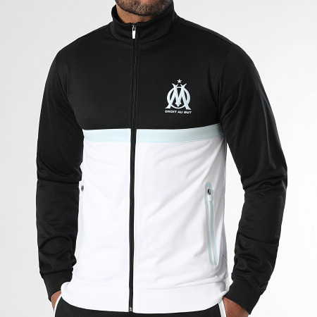 OM - Completo di tuta M25015 Nero Bianco Blu Chiaro