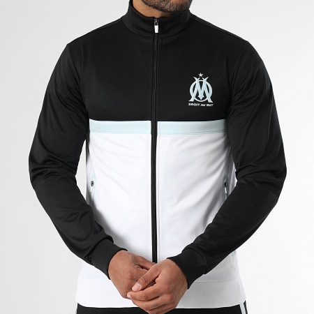 OM - Completo di tuta M25015 Nero Bianco Blu Chiaro