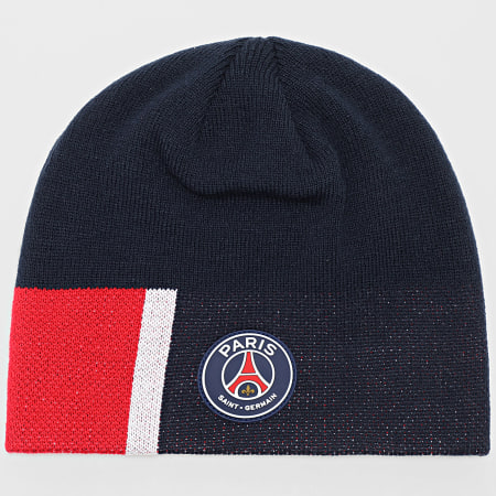 PSG - PSG HCP214 Set berretto e girocollo rosso navy e bianco