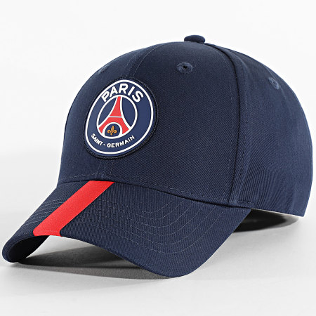 PSG - Casquette Logo P25132 Bleu Marine Rouge