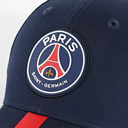 PSG - Casquette Logo P25132 Bleu Marine Rouge