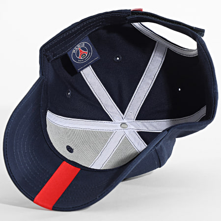 PSG - Casquette Logo P25132 Bleu Marine Rouge