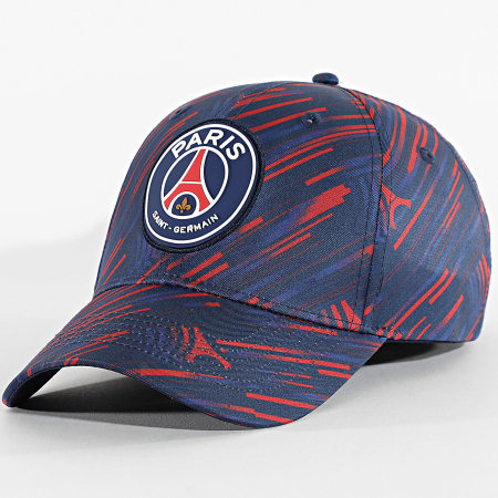 PSG - Casquette All Over P25140 Bleu Marine Rouge