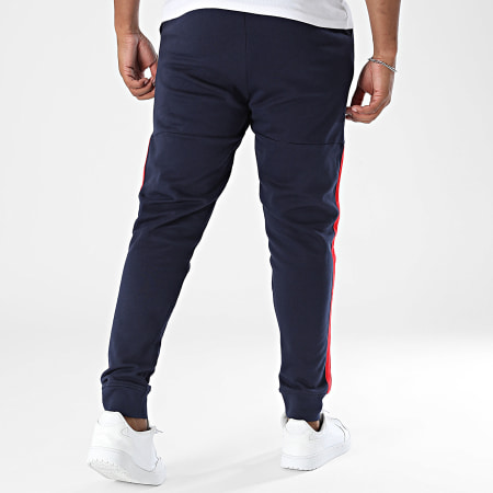 PSG - Pantaloni da jogging a fascia del Paris Saint-Germain P25122 blu navy