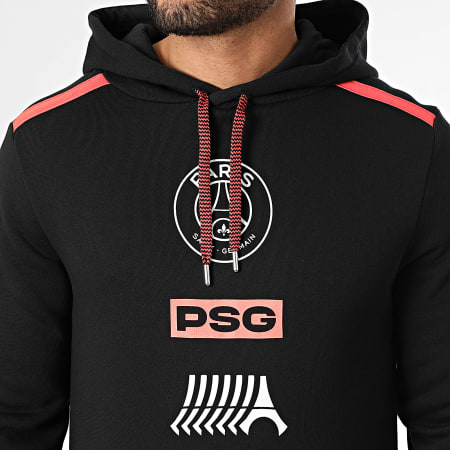 PSG - Sweat Capuche PSG P25120 Noir