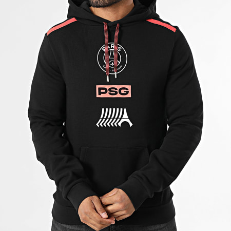 PSG - Sweat Capuche PSG P25120 Noir