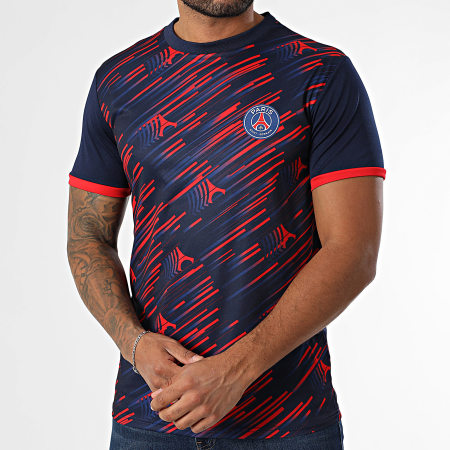 PSG - Maillot De Foot Sublime Paris Saint Germain P25117C Bleu Marine Rouge