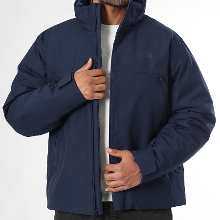 The North Face - Parka Relaxed Fit Range Down A5D2B Bleu Marine