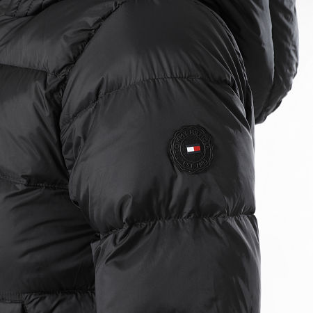 Tommy Hilfiger - Sudadera con capucha y cremallera Down Casual 3581 de mujer Negro