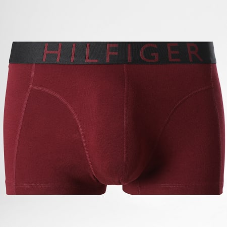 Tommy Hilfiger - Lot De 3 Boxers 3464 Bordeaux Gris Vert Kaki Clair