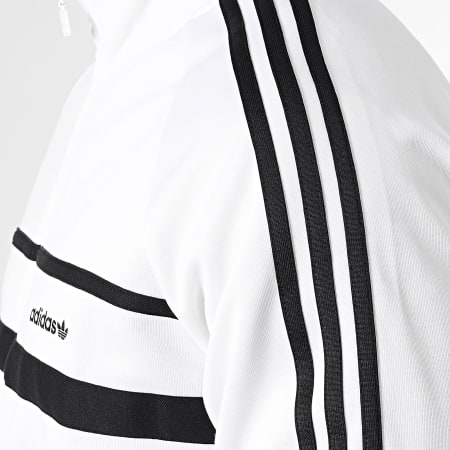Adidas Originals - Veste Zippée First JX1489 Blanc Noir