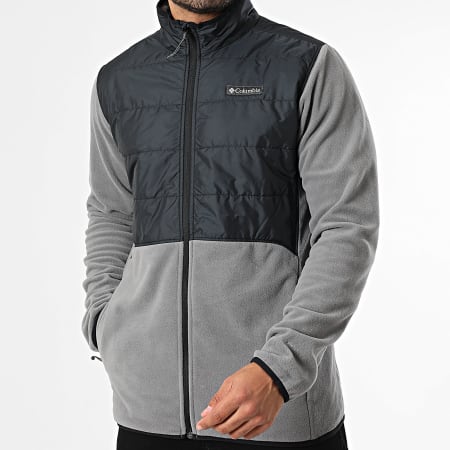 Columbia - Chaqueta polar Basin Butte 2101761 Negro Gris