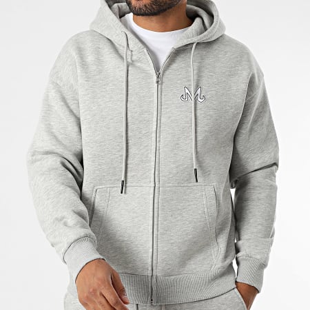 Dragon Ball Z - Ensemble De Survêtement Buu Back Gris Chiné