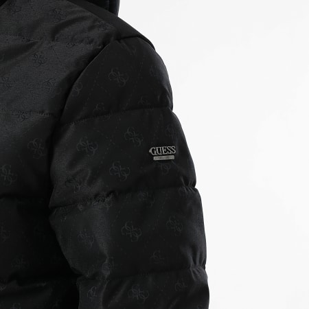Guess - Doudoune Capuche Femme M5BL0B-W2322 Noir