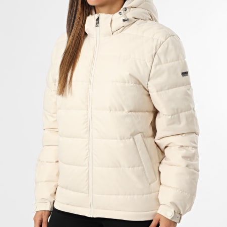 Guess - Doudoune Capuche Femme M5BL0B-W2322 Beige