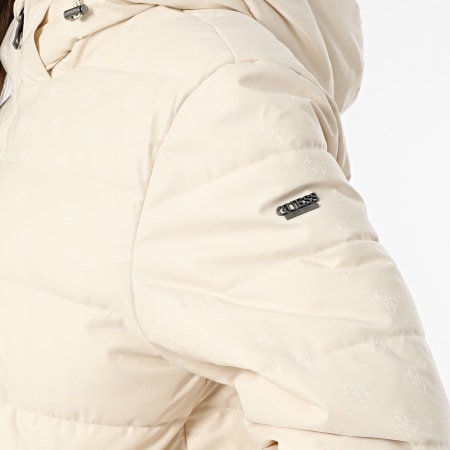 Guess - Doudoune Capuche Femme M5BL0B-W2322 Beige