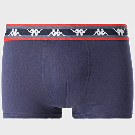 Kappa - Juego de 3 bóxers 92890714 Navy Grey Heather