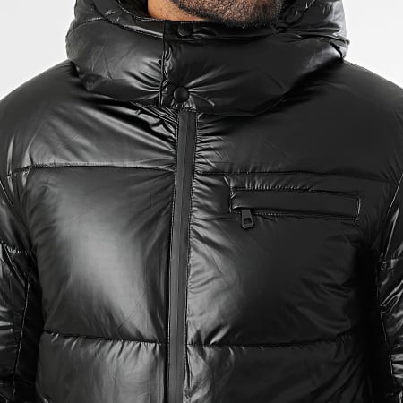 Kymaxx - Doudoune Capuche Noire