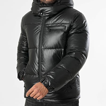 Kymaxx - Doudoune Capuche Noire