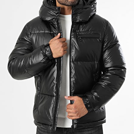 Kymaxx - Doudoune Capuche Noire