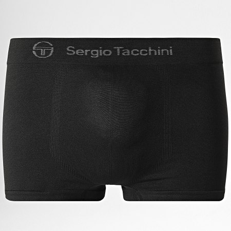 Sergio Tacchini - Lot De 5 Boxers 97840608 Noir Blanc Gris Bleu Marine