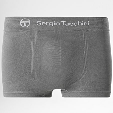 Sergio Tacchini - Lot De 5 Boxers 97840608 Noir Blanc Gris Bleu Marine