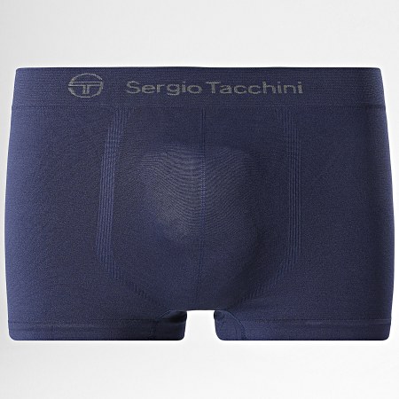 Sergio Tacchini - Lot De 5 Boxers 97840608 Noir Blanc Gris Bleu Marine