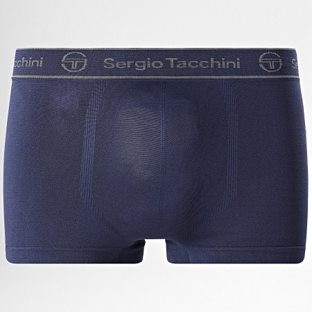 Sergio Tacchini - Lot De 7 Boxers 97840708 Noir Blanc Gris Gris Clair Bleu Marine