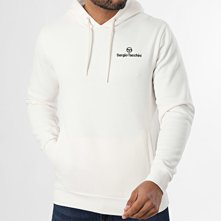 Sergio Tacchini - Felpa con cappuccio Lobby 024 41097 Beige chiaro