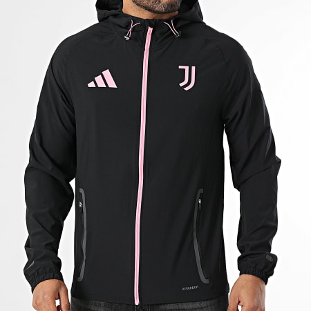 Adidas Sportswear - Juventus Hooded Zip Jacket JV5347 Black