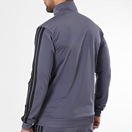 Adidas Sportswear - Ensemble De Survetement A Bandes 3 Stripes JX5504 Violet