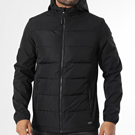 Blend - Evian Hooded Zip Jacket 20718763 Black - Ryses