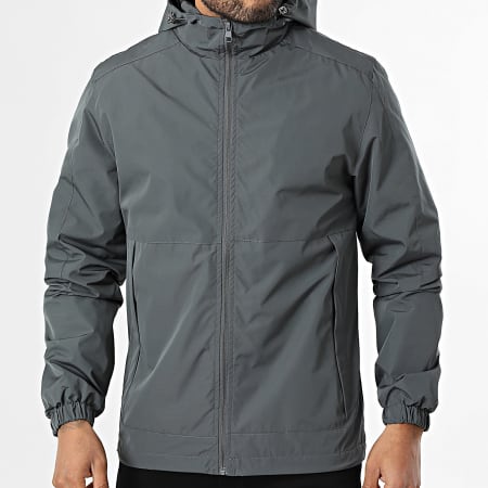 Classic Series - Veste Capuche Zippée P20 Gris Anthracite