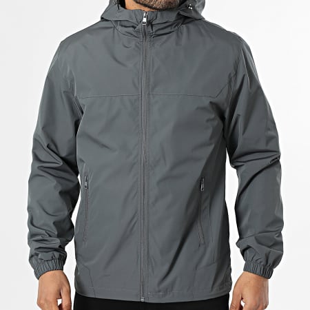 Classic Series - Veste Capuche Zippée P23 Gris Anthracite