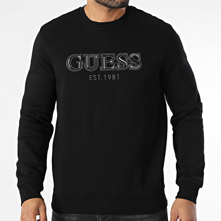 Guess - Sweat Crewneck M5BQ08-K9Z21 Noir
