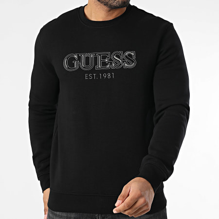 Guess - Sweat Crewneck M5BQ08-K9Z21 Noir