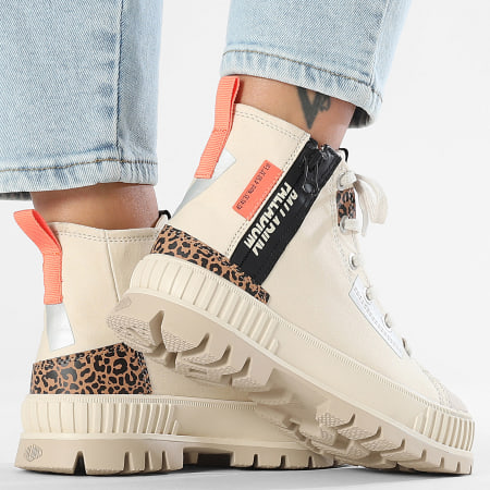 Palladium - Boots Women's Pallashock Backzip 2 94469 Almond Milk